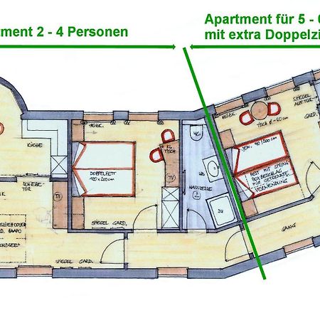 Gaestehaus Am Graben Reuthe Kamer foto
