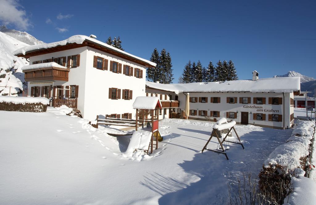 Gaestehaus Am Graben Reuthe Buitenkant foto
