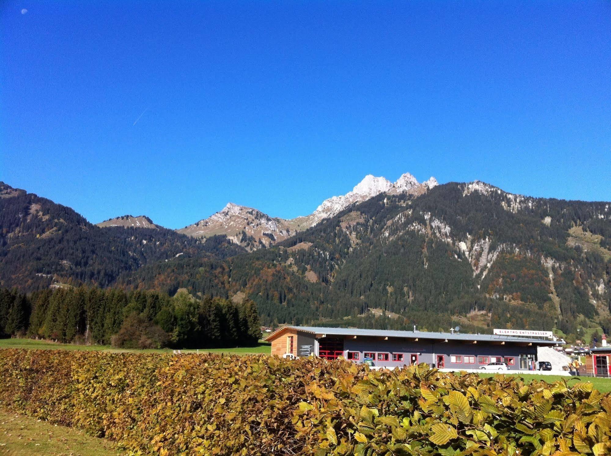 Gaestehaus Am Graben Reuthe Buitenkant foto